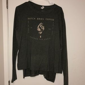 Green Dutch bros shirt